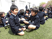イメージ写真：４月「１年生を迎える会」